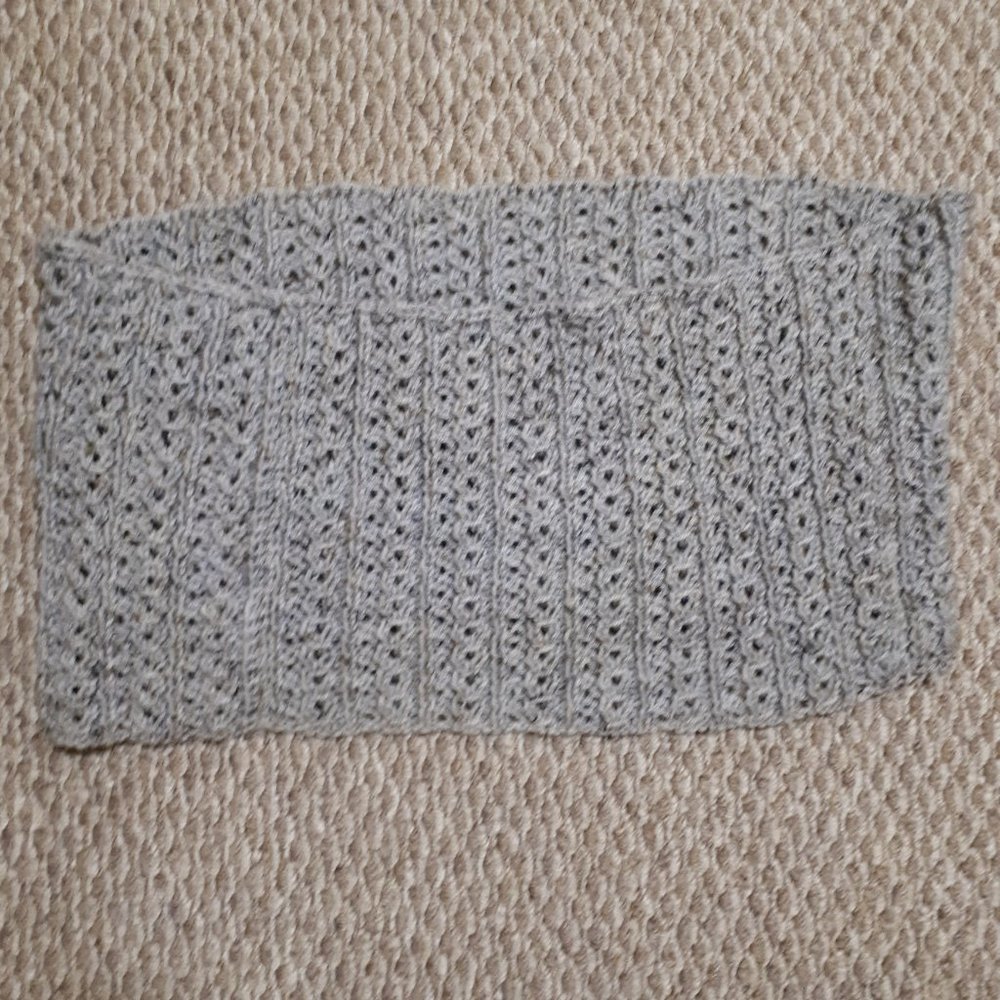 Grey Heather Infinity Scarf - Picture 3 of 6